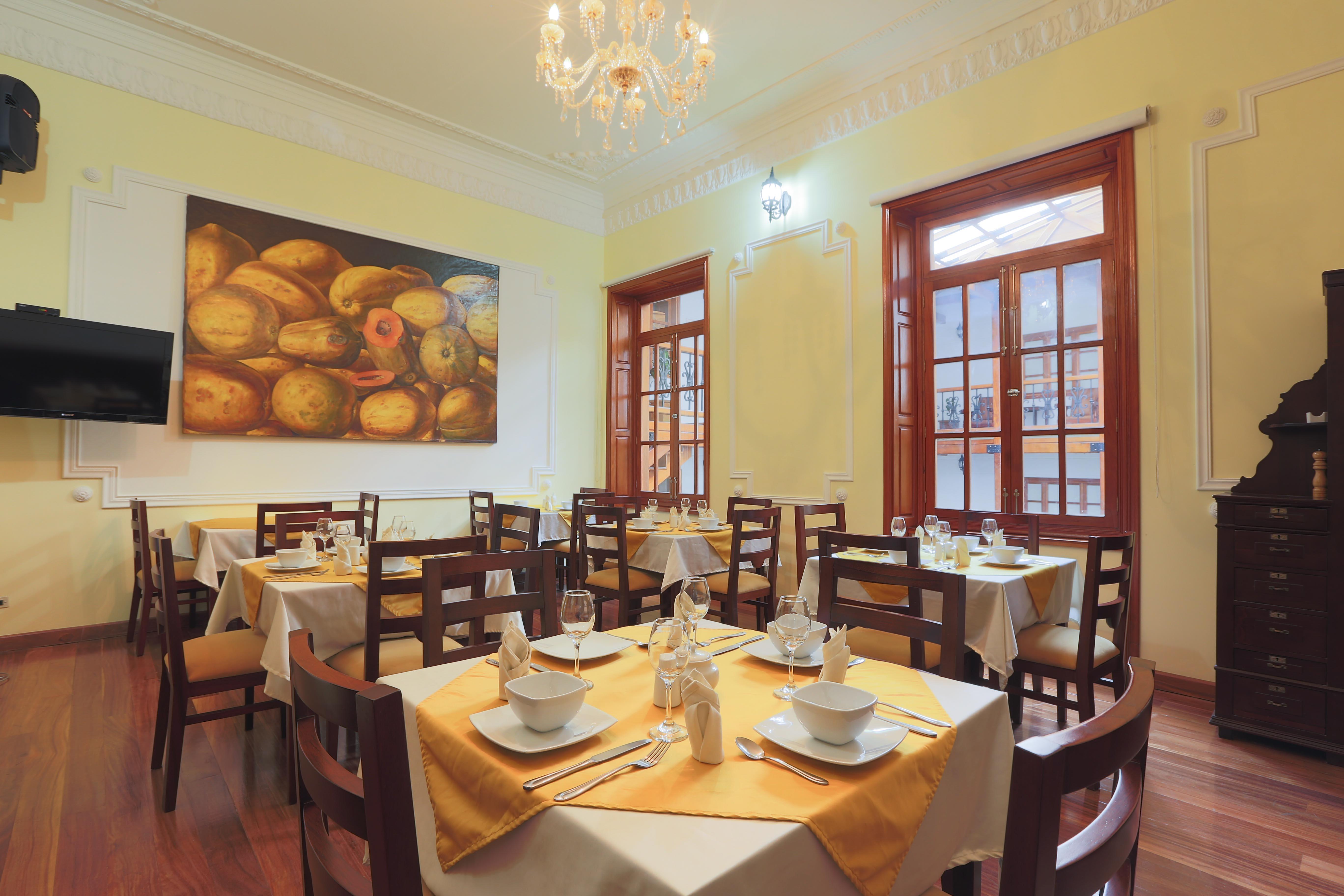 Hotel Santa Lucia Boutique Spa Bogotá Exteriér fotografie Restaurant in Lima