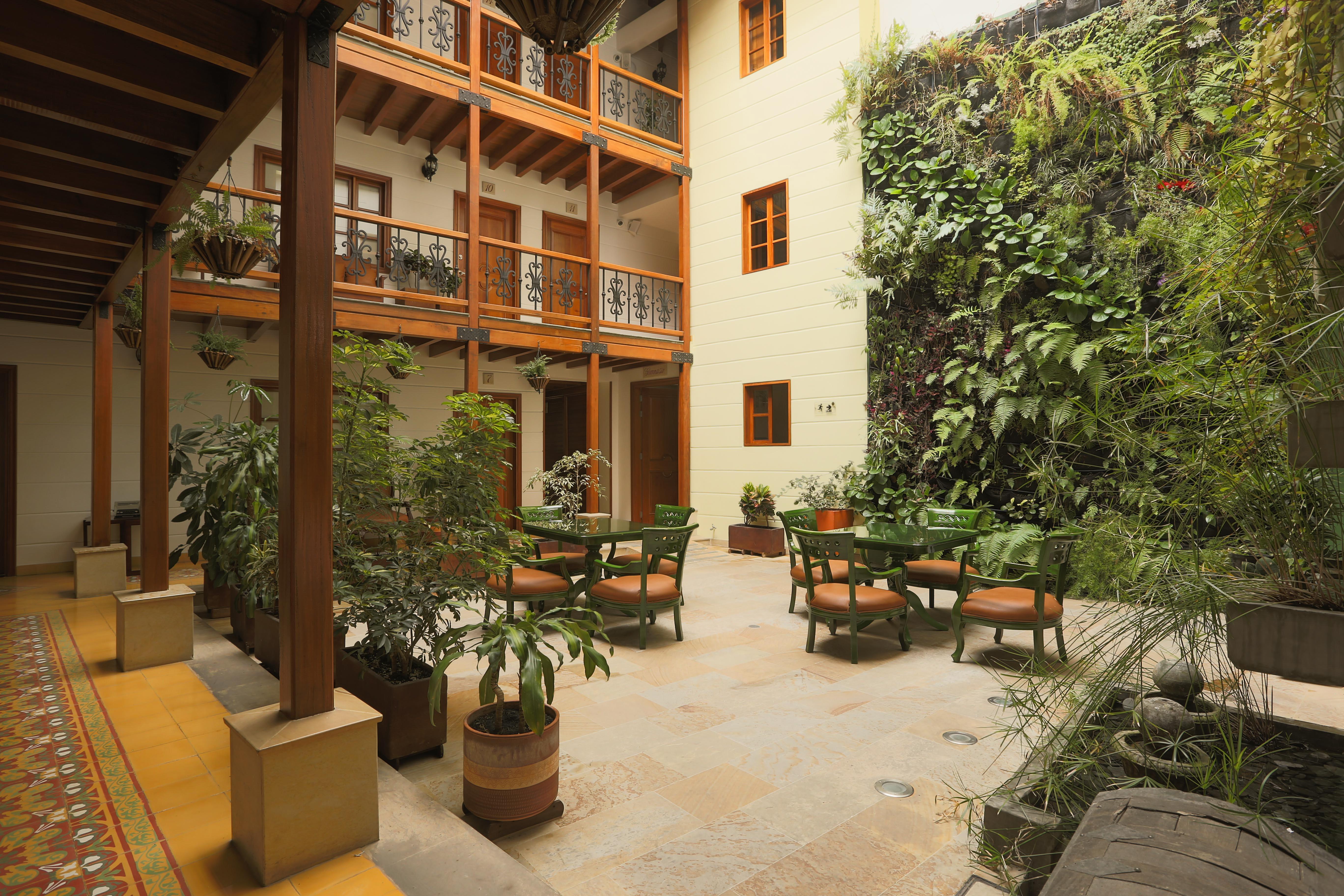 Hotel Santa Lucia Boutique Spa Bogotá Exteriér fotografie Patio of the Casa de Moncada