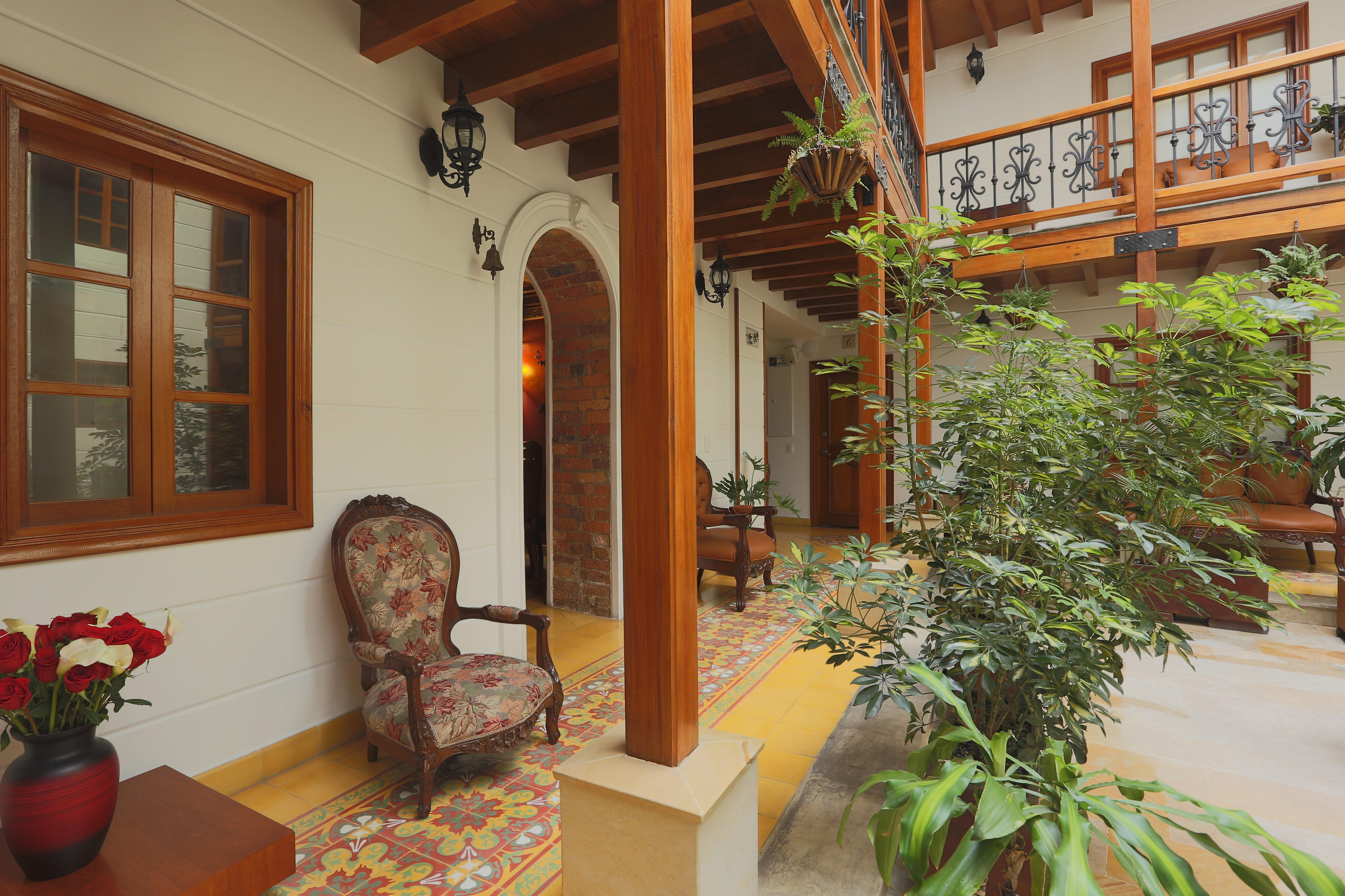 Hotel Santa Lucia Boutique Spa Bogotá Exteriér fotografie Interior of the house