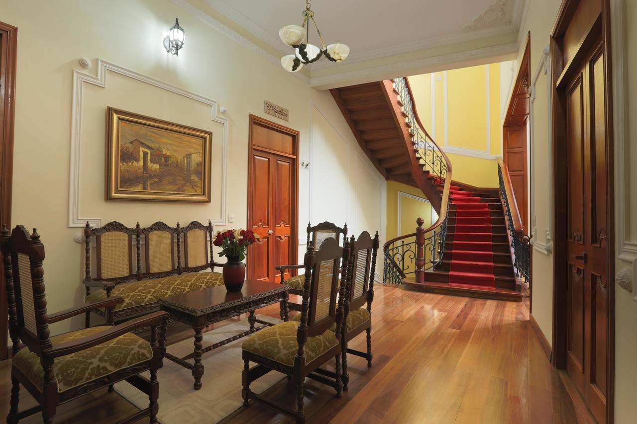 Hotel Santa Lucia Boutique Spa Bogotá Exteriér fotografie Interior of the house