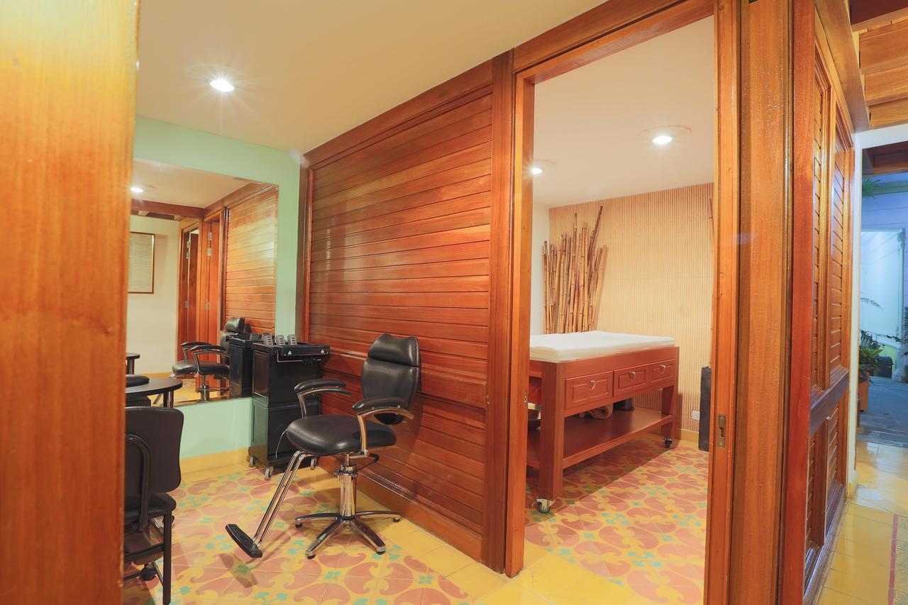 Hotel Santa Lucia Boutique Spa Bogotá Exteriér fotografie A salon in a hotel